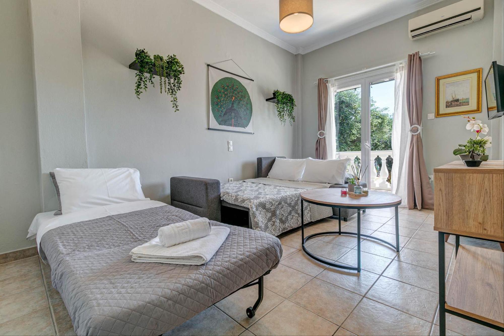 Tramonto Beach Apartment Ипсос Экстерьер фото