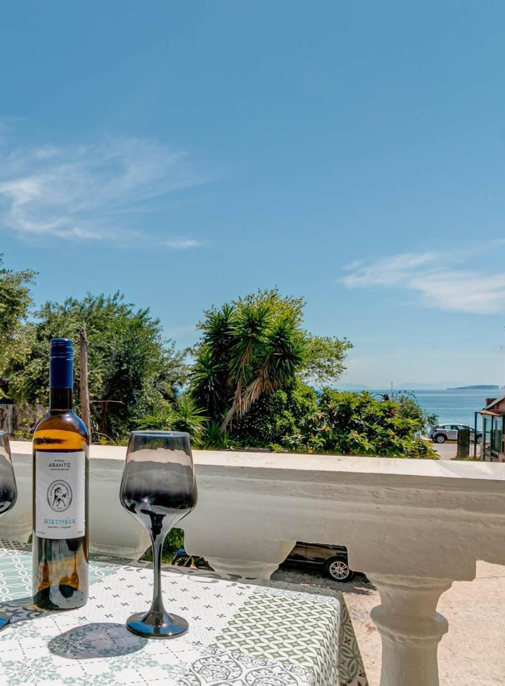 Tramonto Beach Apartment Ипсос Экстерьер фото